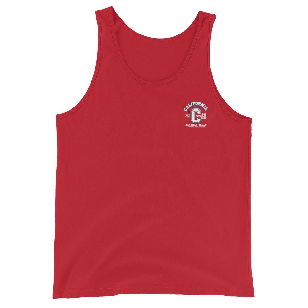 California Varsity Men's Tank Top - Chinchilla Choons